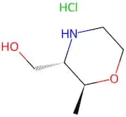 ((2S,3S)-2-methylmorpholin-3-yl)methanol hydrochloride