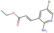 Ethyl (E)-3-(2-amino-5-bromopyridin-3-yl)acrylate
