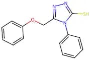 5-(Phenoxymethyl)-4-phenyl-4H-1,2,4-triazole-3-thiol