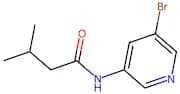 N-(5-bromopyridin-3-yl)-3-methylbutanamide