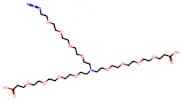N-(Azido-PEG4)-N-bis(PEG4-acid)