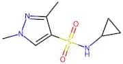 N-Cyclopropyl-1,3-dimethyl-1H-pyrazole-4-sulfonamide