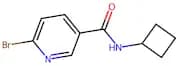 6-Bromo-N-cyclobutylnicotinamide