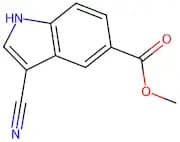 Methyl 3-cyano-1H-indole-5-carboxylate