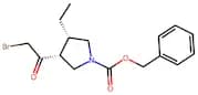 Benzyl (3R,4S)-3-(2-bromoacetyl)-4-ethylpyrrolidine-1-carboxylate