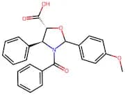 (4S,5R)-3-Benzoyl-2-(4-methoxyphenyl)-4-phenyloxazolidine-5-carboxylic acid
