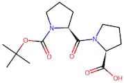 (S)-1-((S)-1-(tert-Butoxycarbonyl)pyrrolidine-2-carbonyl)pyrrolidine-2-carboxylic acid
