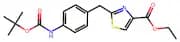 Ethyl 2-(4-((tert-butoxycarbonyl)amino)benzyl)thiazole-4-carboxylate