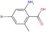 2-Amino-4-bromo-6-methylbenzoic acid