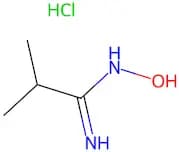 Propanimidamide, N-hydroxy-2-methyl- (hydrochloride) (1:1)