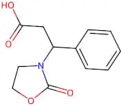 3-(2-Oxo-1,3-oxazolidin-3-yl)-3-phenylpropanoic acid