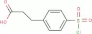 4-(Chlorosulphonyl)dihydrocinnamic acid