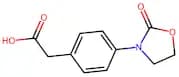 2-[4-(2-oxo-1,3-oxazolidin-3-yl)phenyl]acetic acid
