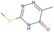 6-Methyl-3-methylsulfanyl-4H-[1,2,4]triazin-5-one