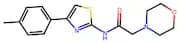 2-Morpholino-N-(4-(p-tolyl)thiazol-2-yl)acetamide