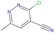 3-Chloro-6-methylpyridazine-4-carbonitrile