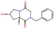 (7R,8aS)-2-Benzyl-7-hydroxyhexahydropyrrolo[1,2-a]pyrazine-1,4-dione