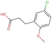3-(5-Chloro-2-methoxyphenyl)propanoic acid