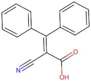 2-Cyano-3,3-diphenylpropenoic acid