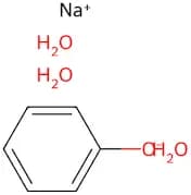 Phenol, sodium salt, hydrate (1:1:3)