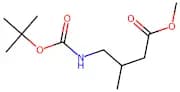 Methyl 4-​(1,​1-​dimethylethoxy)​carbonylamino​-​3-methylbutanoate