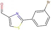 2-(3-Bromophenyl)thiazole-4-carbaldehyde