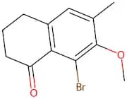 8-Bromo-7-methoxy-6-methyl-3,4-dihydronaphthalen-1(2H)-one