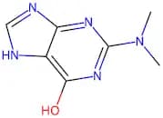 2-(Dimethylamino)-7H-purin-6-ol