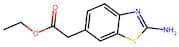 Ethyl 2-(2-aminobenzo[d]thiazol-6-yl)acetate