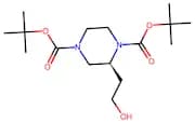 (S)-di-tert-Butyl 2-(2-hydroxyethyl)piperazine-1,4-dicarboxylate