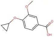 4-Cyclopropoxy-3-methoxybenzoic acid