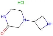 4-(Azetidin-3-yl)piperazin-2-one hydrochloride