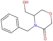 4-Benzyl-5-(hydroxymethyl)morpholin-3-one
