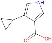 4-Cyclopropyl-1H-pyrrole-3-carboxylic acid