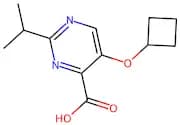 5-Cyclobutoxy-2-isopropylpyrimidine-4-carboxylic acid