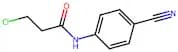 3-Chloro-N-(4-cyanophenyl)propanamide