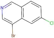4-Bromo-6-chloroisoquinoline