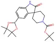 tert-Butyl 2-oxo-5-(4,4,5,5-tetramethyl-1,3,2-dioxaborolan-2-yl)spiro[indoline-3,4'-piperidine]-1'…