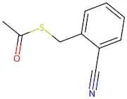 S-2-Cyanobenzyl ethanethioate