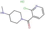 (2-Chloropyridin-3-yl)(4-(methylamino)piperidin-1-yl)methanone hydrochloride