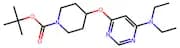 tert-Butyl 4-((6-(diethylamino)pyrimidin-4-yl)oxy)piperidine-1-carboxylate