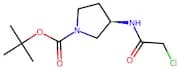 (R)-tert-Butyl 3-(2-chloroacetamido)pyrrolidine-1-carboxylate