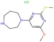 1-(6-Methoxy-2-(methylthio)pyrimidin-4-yl)-1,4-diazepane hydrochloride