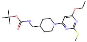 tert-Butyl ((1-(6-ethoxy-2-(methylthio)pyrimidin-4-yl)piperidin-4-yl)methyl)carbamate