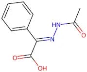 (E)-2-(2-Acetylhydrazono)-2-phenylacetic acid