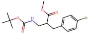 Methyl 2-(4-bromobenzyl)-3-((tert-butoxycarbonyl)amino)propanoate