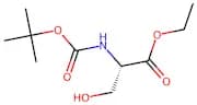 (S)-Ethyl 2-((tert-butoxycarbonyl)amino)-3-hydroxypropanoate