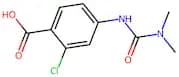 2-Chloro-4-[(dimethylcarbamoyl)amino]benzoic acid