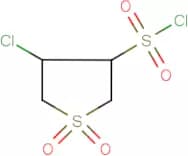 4-Chloro-1,1-dioxotetrahydrothiophene-3-sulphonyl chloride