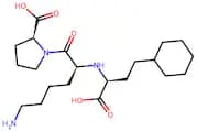 (S)-1-((S)-6-Amino-2-(((S)-1-carboxy-3-cyclohexylpropyl)amino)hexanoyl)pyrrolidine-2-carboxylic ac…